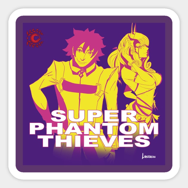 Super Phantom Thieves Sticker by Loskberg